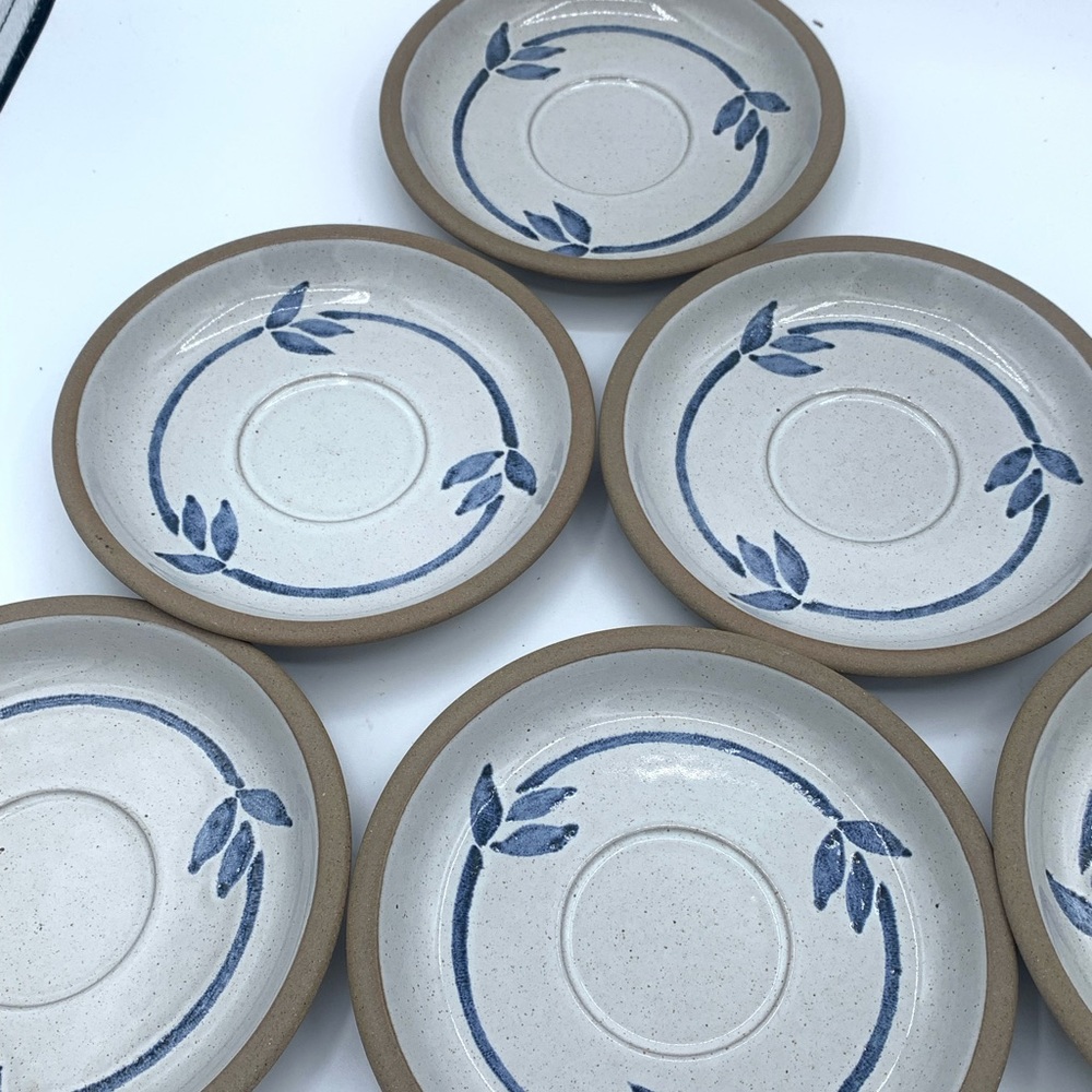 6 STONEWARE MIDWINTER saucer made in England